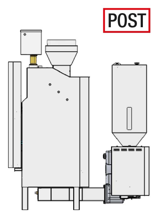 Termocamino Evolution 4.0 Automatic - Kit Pellet