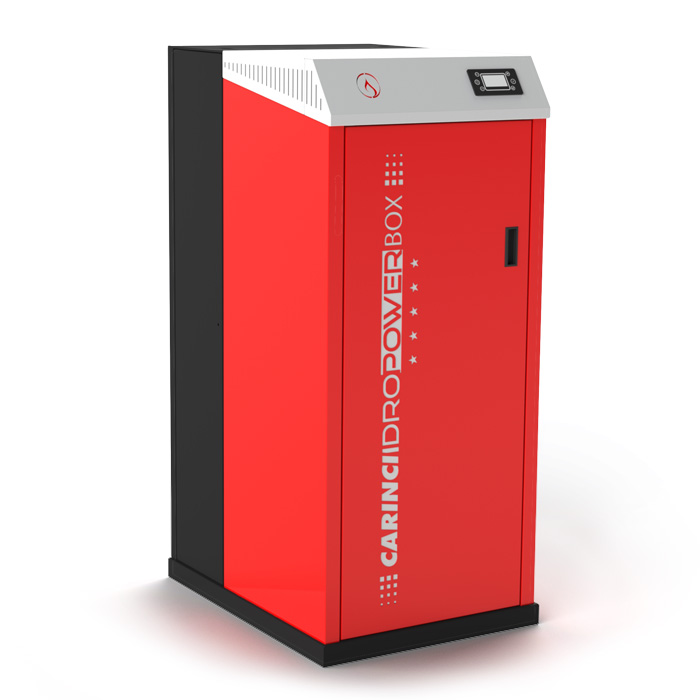 Termostufa a pellet Idro Power Box Carinci - Soluzione tecnica per riscaldamento efficiente