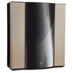 Termostufa Idro Power Slim Cristal Classic Carinci - colore beige - Riscaldamento super compatto e acqua sanitaria