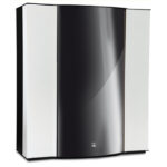Termostufa Idro Power Slim Cristal Classic Carinci - colore bianco - Riscaldamento super compatto e acqua sanitaria