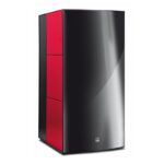Termostufa Idro Power Cristal Cube Carinci - colore bordeaux - Riscaldamento e acqua sanitaria