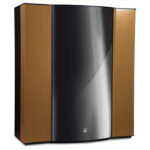 Termostufa Idro Power Slim Cristal Classic Carinci - colore bronzo - Riscaldamento super compatto e acqua sanitaria