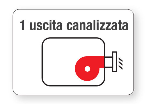 Carinci Group S.p.A. - icona descrittiva 1 uscita canalizzata