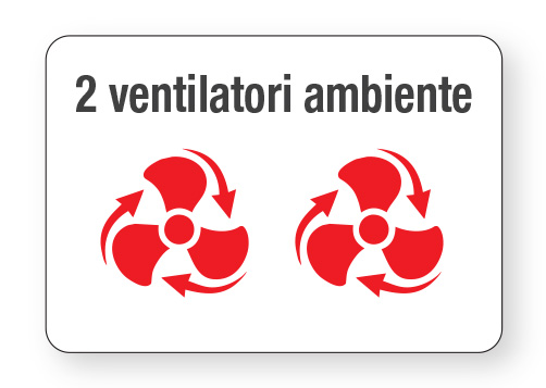 Carinci Group S.p.A. - icona descrittiva 2 ventilatori ambiente