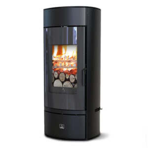 Stufa Air Wood Gardenia Carinci - Riscaldamento a legna con vetro serigrafato