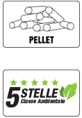 Carinci Group S.p.A. - Icone pellet e 5 stelle classe ambientale