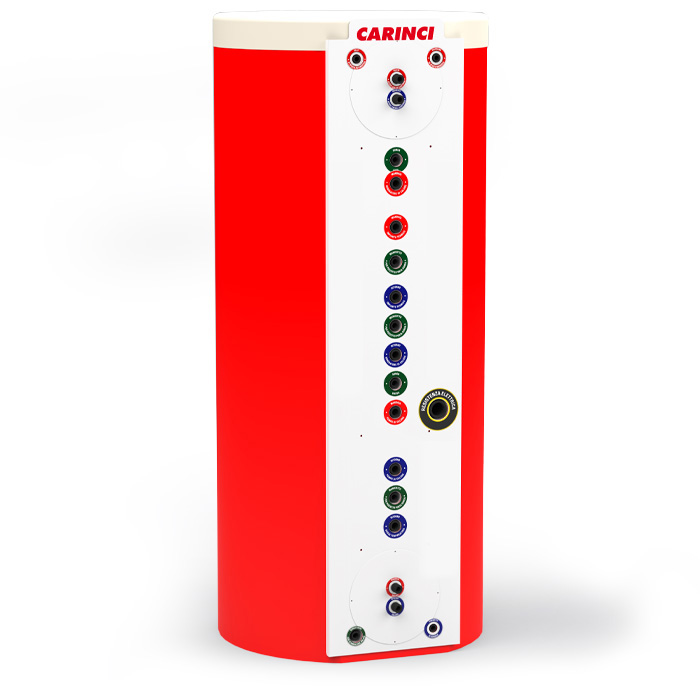 Accumulatore Energy Smart Carinci - Sistema di accumulo termico a stratificazione