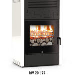 Stufa Air Wood N Carinci 20 kw 22 kw - Riscaldamento a legna con design innovativo