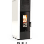 Stufa Air Wood N Carinci 12 kw 14 kw - Riscaldamento a legna con design innovativo