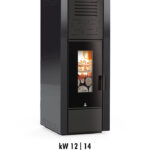 Stufa Air Wood V 12kw 14kw Carinci - Riscaldamento a legna ad aria calda ventilata