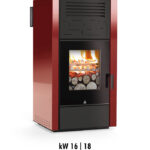 Stufa Air Wood VBL Carinci kw 16 kw 18 - Riscaldamento a legna con ventilazione laterale