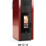 Stufa Air Wood VBL Carinci kw 12 kw 14 - Riscaldamento a legna con ventilazione laterale
