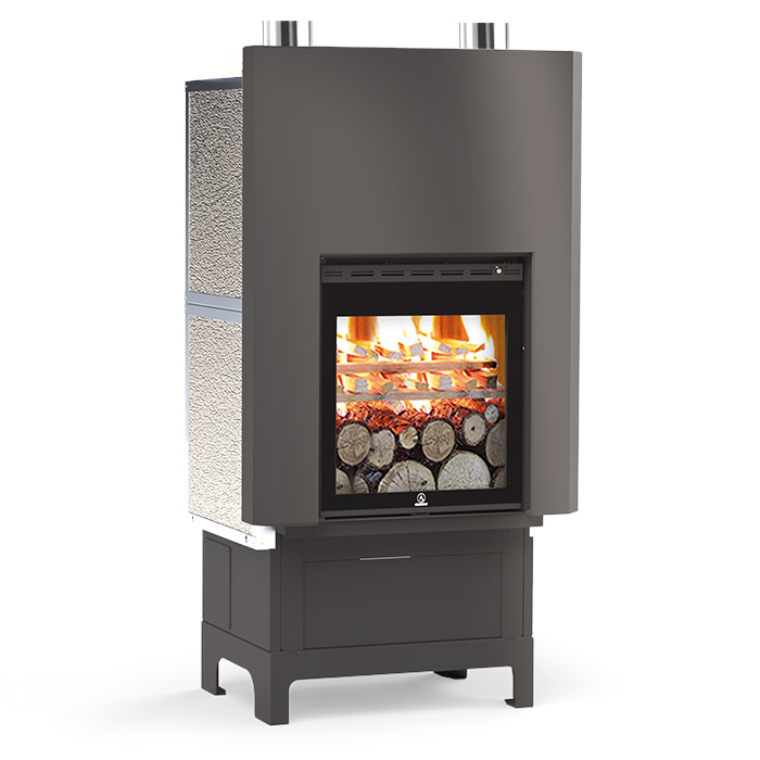 Inserto camino a legna Air Wood N Carinci - Riscaldamento naturale ad alta efficienza