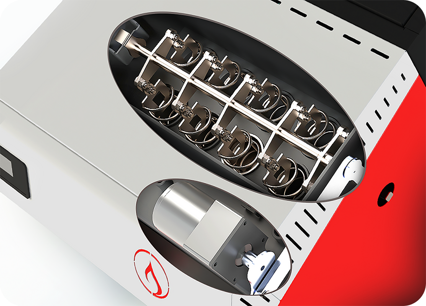 Caldaia Eco Star Self Cleaning Carinci - dettaglio scambiatore di calore